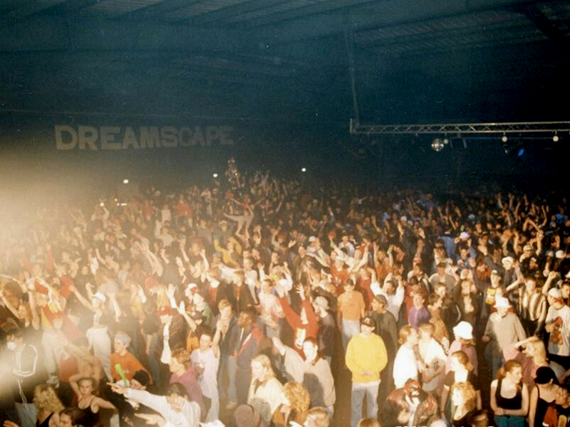 Crowd at the Dreamscape event, Sanctuary Music Arena, Milton Keynes