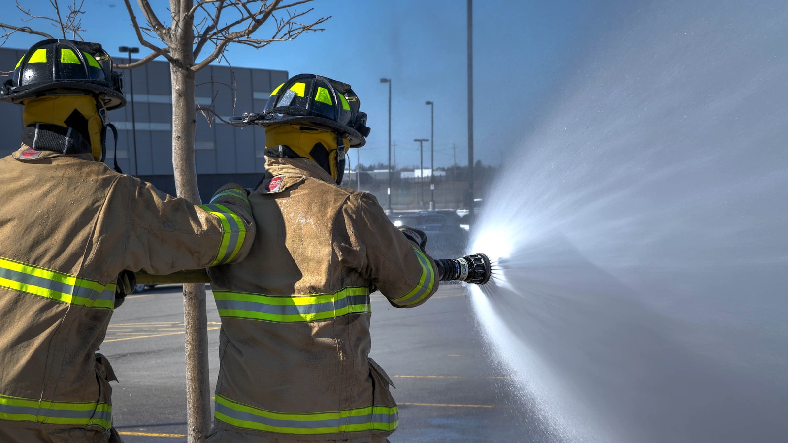 hand under blasting water, too fast to catch